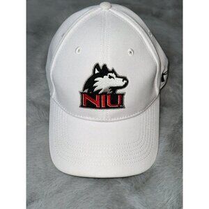 Northern Illinois University NIU Under Armour Huskies White Flex Baseball Cap